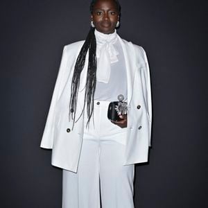 Aïssa Maïga - Photocall du dîner "Women In Motion, Kering", Place de la Castre lors du 78ème Festival International du Film de Cannes le 18 mai 2025. © Olivier Borde/Bestimage