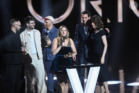Helena a de son côté reçu le prix de la chanson originale de l'année

Helena reçoit le prix de la chanson originale de l'année lors de la 41e cérémonie des Victoires de la Musique à La Seine Musicale le 13 février 2026 à Boulogne-Billancourt, France. Photo de Franck Castel /ABACAPRESS.COM