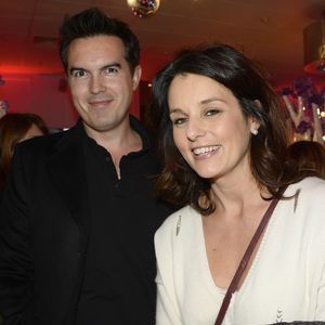 Faustine Bollaert et Maxime Chattam - Soirée de lancement J-68 de la 95ème édition du Prix d'Amérique Opodo à l'Hippodrome de Paris-Vincennes, le 24 novembre 2015. © Guirec Coadic/Bestimage