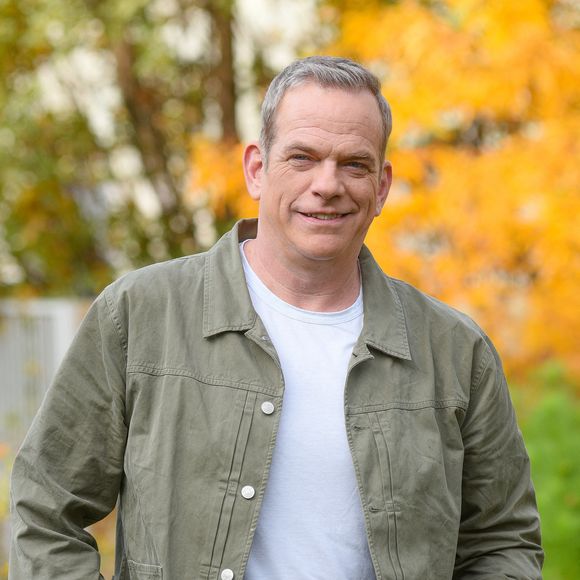Le chanteur Garou participe à l'émission Question For Breakfast de la télévision publique TVP le 18 octobre 2022 à Varsovie, Pologne. Photo Forum/Abaca