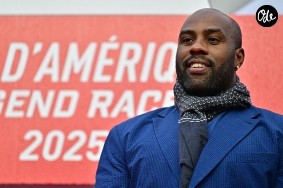 Teddy Riner - 104ème édition du Prix d'Amérique 2025 à l'hippodrome Paris-Vincennes le 26 janvier 2025. © Christian Liewig/Bestimage