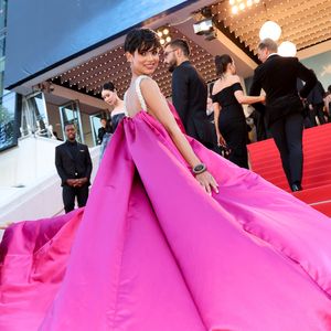 Tant de petits écarts vestimentaires qui s'inscrivent finalement dans une longue tradition de rébellion stylistique qui fait le sel et la légende de la quinzaine cannoise.

Eve Gilles, Miss France 2024 - Montée des marches du film " Marcello Mio " lors du 77ème Festival International du Film de Cannes, au Palais des Festivals à Cannes. Le 21 mai 2024

© Jacovides-Moreau / Bestimage