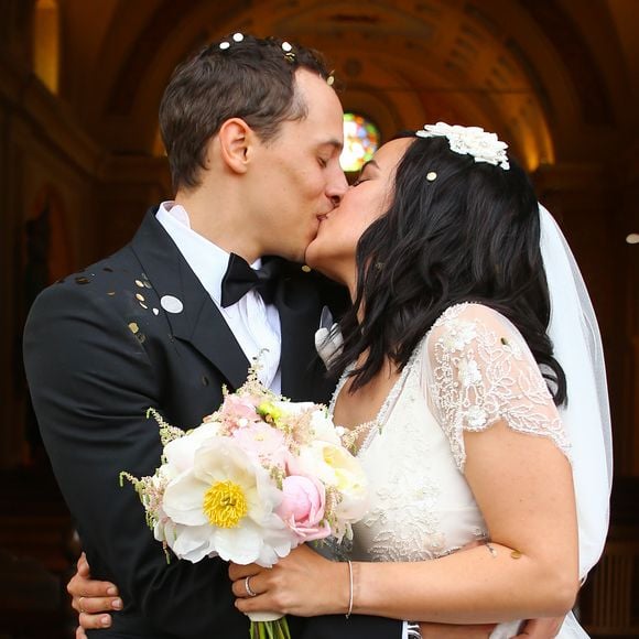 Exclusif - Mariage religieux en l'église de Villanova d' Alizée et Grégoire Lyonnet - Villanova le 18 juin 2016
© Olivier Huitel - Olivier Sanchez / Bestimage - Crystal