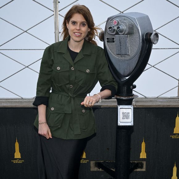 Beatrice d'York à l'Empire State Building à New York le 6 mai 2024. © Starmax/ Bestimage