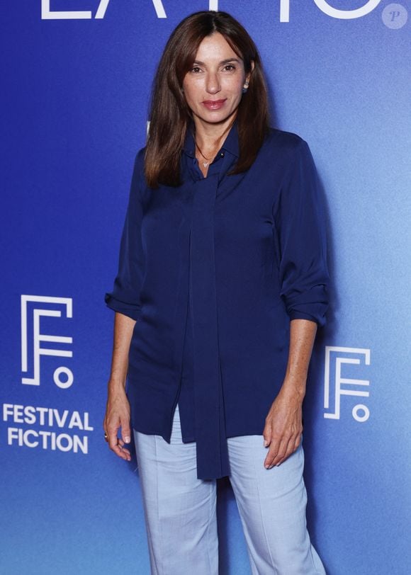 Aure Atika (Belphégor) lors du Festival de la Fiction TV de la Rochelle le 17 septembre 2025.

© Denis Guignebourg / Bestimage