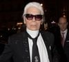 Mais le 19 février 2019, l'emblématique couturier et directeur artistique de la maison Chanel a tiré son ultime révérence à l'âge de 85 ans.

Karl Lagerfeld arrivant à la soirée de Carine Roitfeld à l'hôtel Four Seasons George V à Paris, le 4 mars 2017.