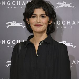 L'actrice française Audrey Tautou assiste à une cérémonie organisée à l'occasion de l'inauguration de la boutique phare de Longchamp à Tokyo, au Japon, le 19 octobre 2017. Photo : Morio Taga/Jiji Press/Abaca