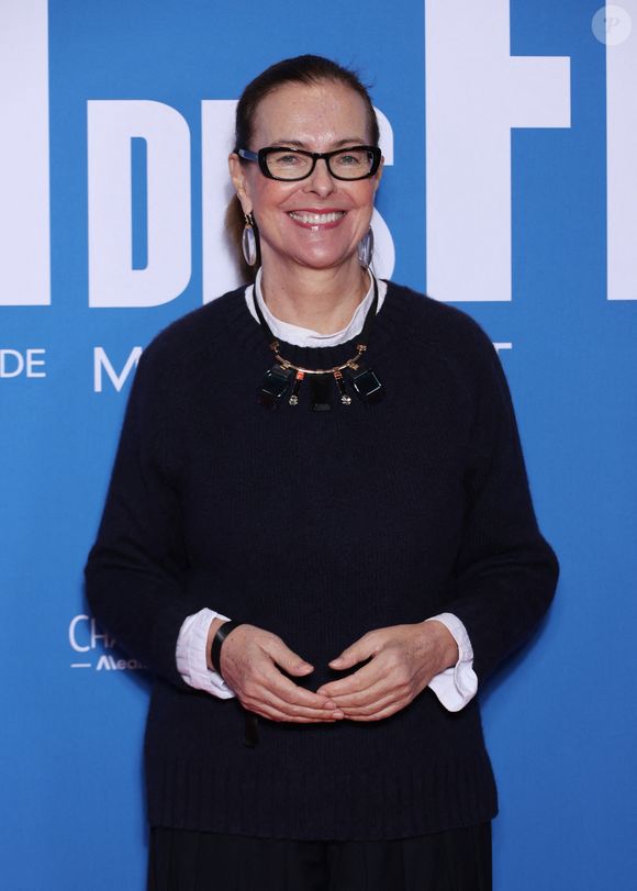 Carole Bouquet lors de la première du film 'La maison des femmes' au cinéma Pathé Palace le 19 Février 2026 à Paris. © Denis Guignebourg / BestImage