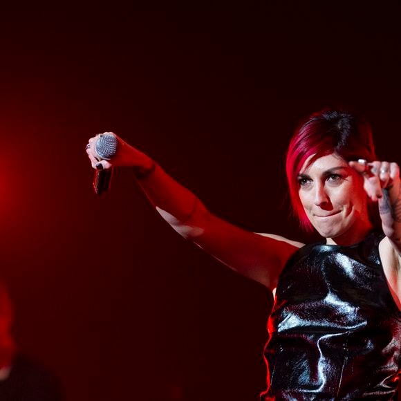 Exclusif - Jennifer Ayache et Superbus sur la scène du concert solidaire pour les enfants de la guerre "Ensemble à l'Olympia" à Paris présenté par EliseCare le 10 février 2025
© Jack Tribeca / Pierre Perusseau / Bestimage