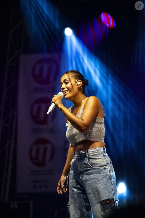 Amel Bent en concert au festival Music en ciel à Saint-Priest le 12/07/2025 .Photo Sandrine Thesillat / PsNewZ