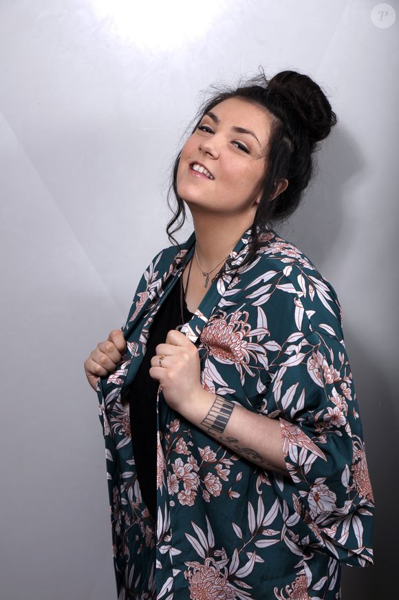 Portrait de la chanteuse Hoshi à Paris, France, le 4 avril 2018. @CEDRIC PERRIN / BESTIMAGE