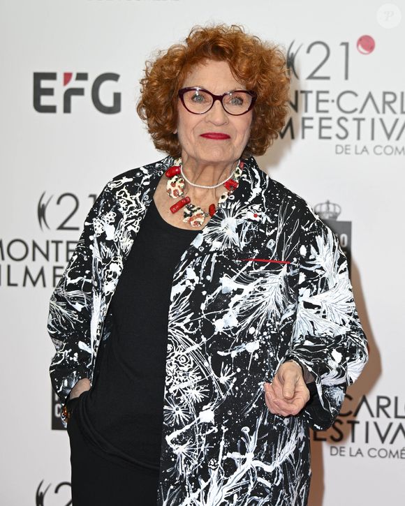 Monte-Carlo : Monte-Carlo, 21e Festival du film de Monte-Carlo - Cérémonie de remise des prix sur le tapis rouge Sur la photo : Andréa Ferreol  © Manuele Mangiarotti / Zuma Press / Bestimage