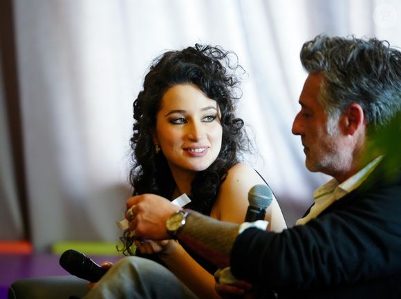 Exclusif - Catherine Davydzenka, Stéphane Blancafort - 3ème édition du Festi’Aubagne, festival populaire de rencontres avec les comédiens et professionnels du petit et grand écran et de la scène, à l'Espace des Libertés à Aubagne le 29 mars 2025.
© Anne-Sophie Guebey / Bestimage