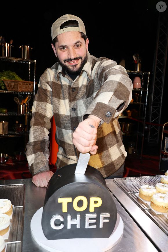 Merouan Bounekraf assiste à la première de Top Chef Saison 15 le 11 mars 2024 à Paris, France. Photo by Jerome Domine/ABACAPRESS.COM