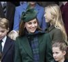 Comme beaucoup de parents, le couple royal souhaite ralentir avant le coucher
Le prince Louis, le prince George, la princesse de Galles et la princesse Charlotte après le service religieux du matin de Noël à l'église St Mary Magdalene à Sandringham, Norfolk, Angleterre, Royaume-Uni, le mercredi 25 décembre 2024. Photo par Stephen Lock/i-Images/ABACAPRESS.COM