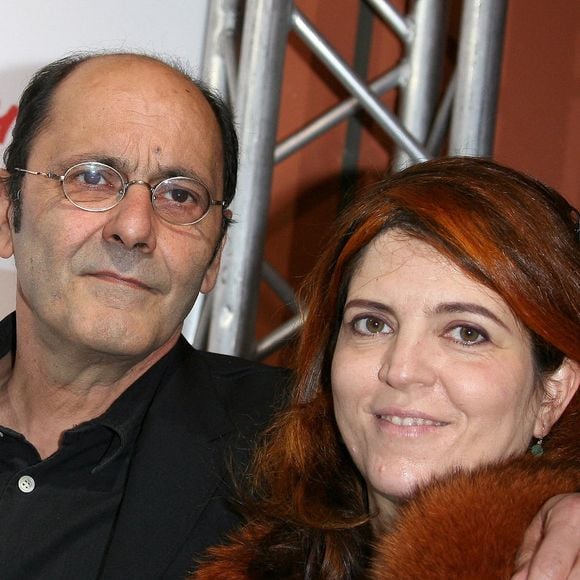 Agnes Jaoui et Jean-Pierre Bacri posent pour un photocall pour 'Parlez-moi de la pluie' pendant le 3ème 'Rome film festival' à Rome, Italie le 26 octobre 2008. Photo par Denis Guignebourg/ABACAPRESS.COM