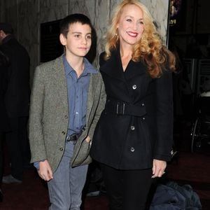 Gabriel Jagger et Jerry Hall à Londres en 2011. ©Bestimage