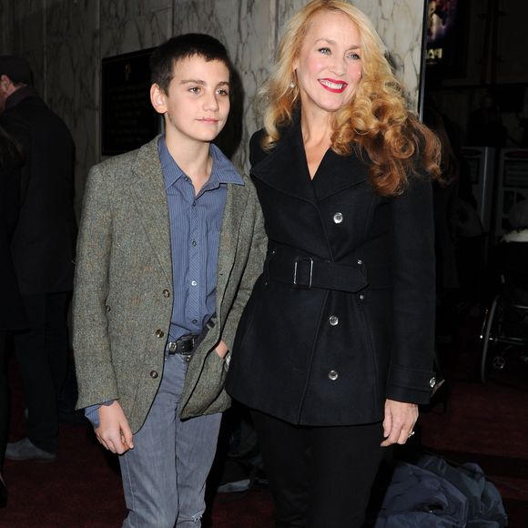 Gabriel Jagger et Jerry Hall à Londres en 2011. ©Bestimage