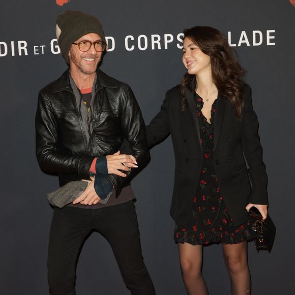 Calogero Maurici et sa fille Romy Maurici lors de l'avant-première du film "Monsieur Aznavour"  au cinéma Le Grand Rex à Paris le 22 octobre 2024.

© Coadic Guirec / Bestimage