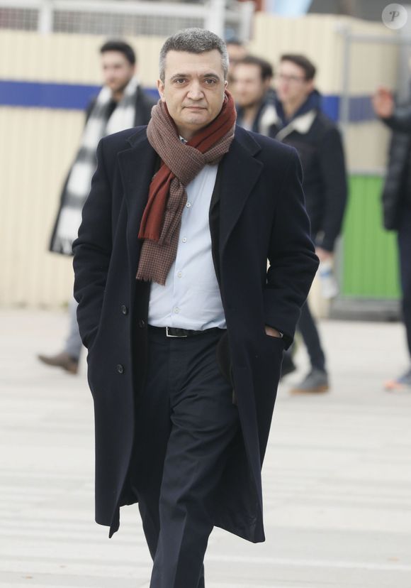 Thomas Langmann arrive au tribunal correctionnel de Paris le 20 février 2019.  (AGENCE / BESTIMAGE).