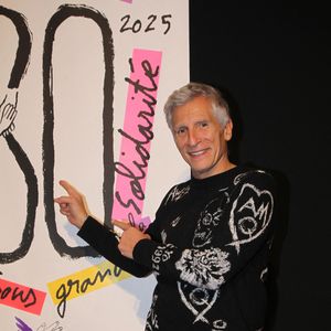 Nagui lors de la soirée des 80 ans du Secours Populaire à l'Unesco, Paris le 3 décembre 2025.

© Philippe Baldini / Bestimage