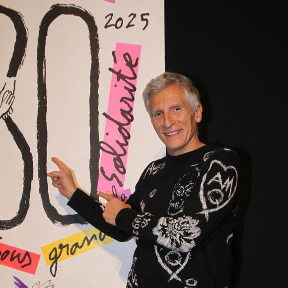 Nagui lors de la soirée des 80 ans du Secours Populaire à l'Unesco, Paris le 3 décembre 2025.

© Philippe Baldini / Bestimage