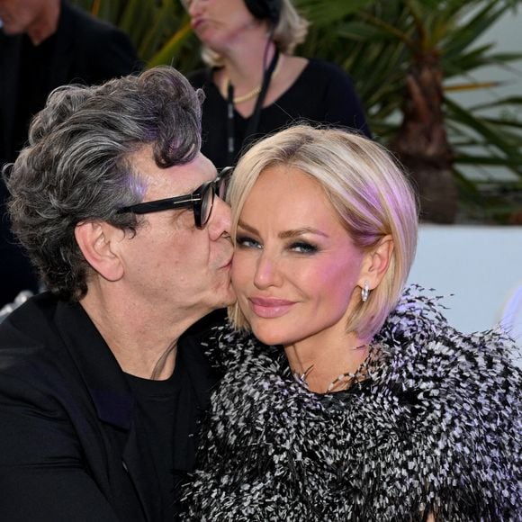 Semi-exclusif - Marc Lavoine et sa compagne Adriana Karembeu - 11ème édition du Gala de charité de Patrick Mouratoglou à la Mouratoglou Academy & Resort à Biot le 21 juin 2025. Ce gala de prestige réunit chaque année les grandes figures du sport, du divertissement et de nombreux donateurs, mobilisés pour soutenir les jeunes talents du tennis mondial. © Bruno Bebert/Bestimage