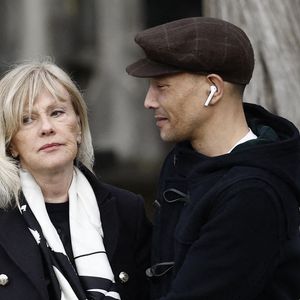 Elisa Servier, Steevy Boulay - Obsèques d'Isabelle Mergault à la Coupole du Père-Lachaise à Paris le 30 mars 2026. © Cyril Moreau - Dominique Jacovides / Bestimage