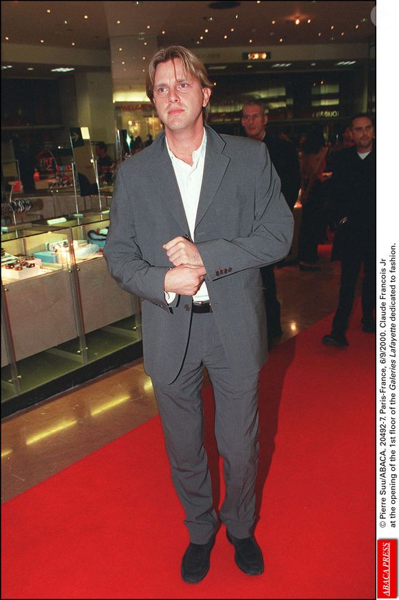 Claude François Jr en 2000. Suu Pierre/ABACA