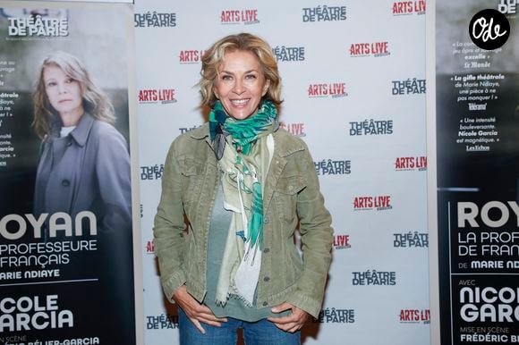 Corinne Touzet - Générale de la pièce "Royan, la professeur de Français" au théâtre de Paris le 17 avril 2024. © Borde / Rindoff / Bestimage