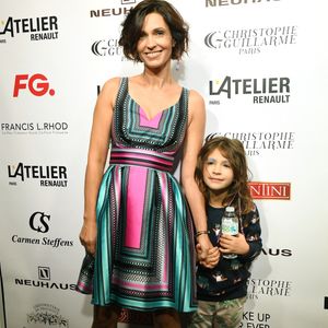 Adeline Blondieau et sa fille assistent au défilé lors du défilé Christophe Guillarme dans le cadre de la Paris Fashion Week Womenswear Spring/Summer 2019 le 2 octobre 2018 à Paris, France.  Photo by Laurent Zabulon/ABACAPRESS.COM
