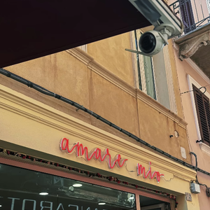 Elle a notamment visité La Maddalena avant de se rendre à Cala Napoletana.

Laure Manaudou profite d'un séjour en Italie.