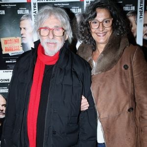 Exclusif - Pierre Richard (90 ans) et sa femme Ceyla Lacerda - Générale de la Pièce "Inconnu à cette adresse" au Théâtre Antoine à Paris, France, le 28 Novembre 2024. 

© Bertrand Rindoff / Bestimage
