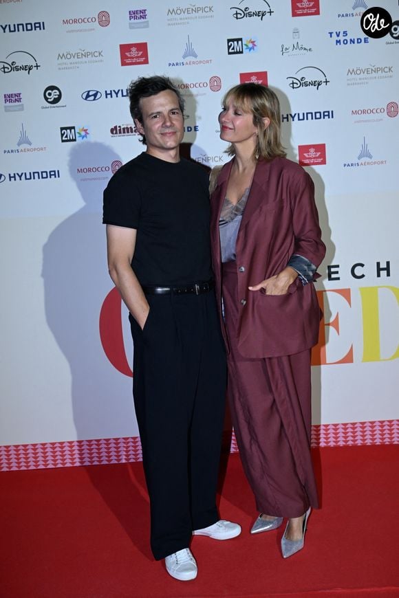 Caroline Anglade et son mari Nicolas Moreau à la 1ère édition du Marrakech Comedy Festival le 6 juin 2026 © Rachid Bellak / Bestimage
