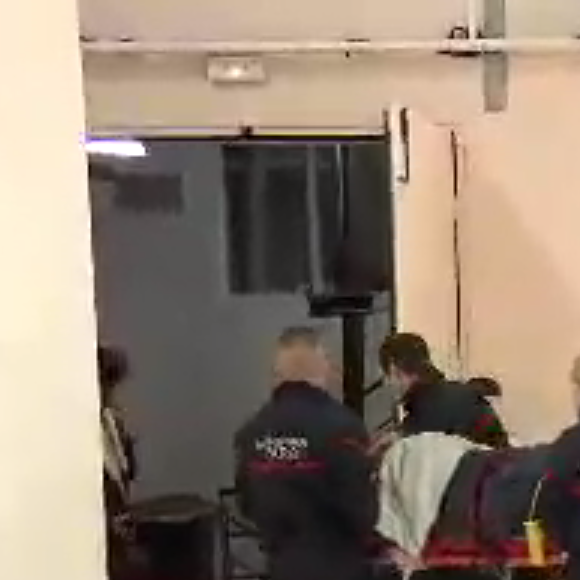 La lourde chute d'Iris Mittenaere pendant les répétitions de "Danse avec les stars", le 20 novembre 2018.