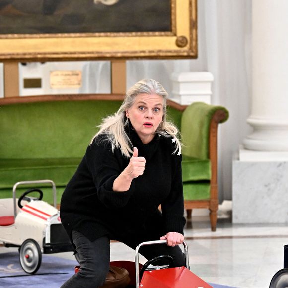 Isabelle Nanty durant la deuxième journée de la 5eme édition du festival Cinéroman pour le film "Je ne suis pas un héros" réalisé par Rudy Milstein, à l'hôtel Negresco à Nice, le 3 octobre 2023. © Bruno Bebert/Bestimage