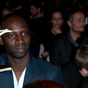Omar Sy et sa femme Hélène assistent à la 17e cérémonie annuelle des Lumières qui se tient à l'Hôtel de Ville de Paris, France, le 13 janvier 2012. ABACAPRESS.COM