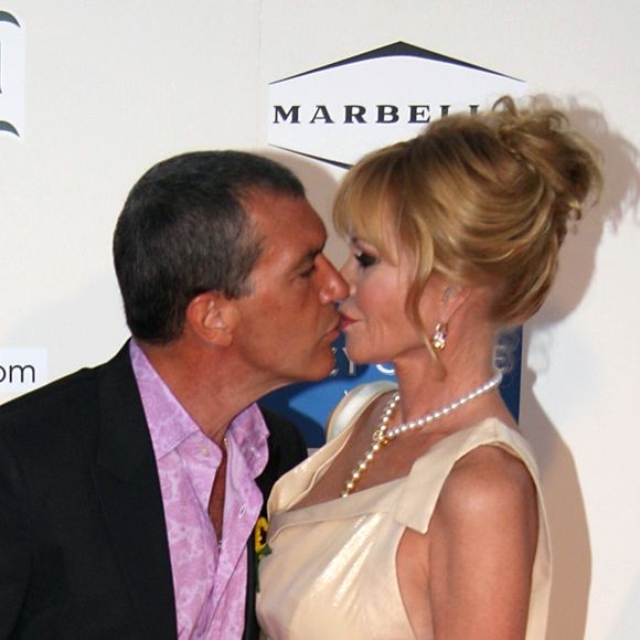 Antonio Banderas, Melanie Griffith - Gala Starlite a Marbella, le 10 aout 2013. Photo par GTRES / BESTIMAGE