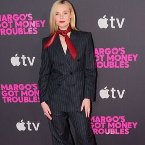 Elle Fanning à l'avant-première de "Margo's Got Money Troubles", le 8 Avril 2026 à New York.
© Bestimage