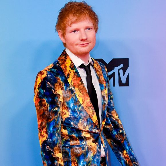 Ed Sheeran au photocall des "MTV Europe Music Awards (EMA)" au Laszlo Papp Budapest Sports Arena. Budapest, le 14 novembre 2021. © Backgrid USA / Bestimage