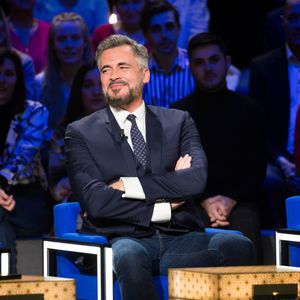 Exclusif - Olivier Minne - Enregistrement de l'émission "La Boîte à secrets 4" à Paris, présentée par F.Bollaert, et diffusée le 10 avril sur France 3. Le 23 janvier 2020