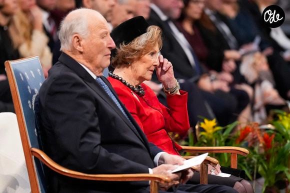 Le couple aurait dû célébrer ses 58 ans de mariage le 29 août 2026. 


Le roi Harald et la reine Sonja lors de la cérémonie de remise du prix Nobel de la paix à l'hôtel de ville d'Oslo, en Norvège, le 10 décembre 2025. Photo : Ole Berg-Rusten/NTB/POOL/ABACAPRESS.COM