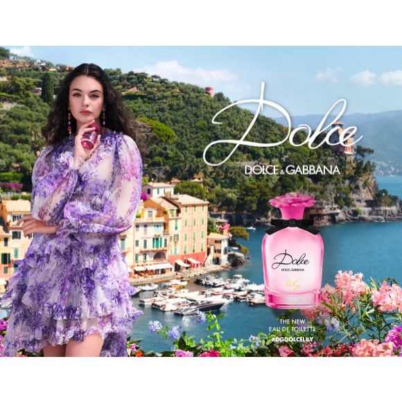 Deva Cassel, la fille de Monica Bellucci et Vincent Cassel, égérie de la campagne du parfum "Dolce Lily" de Dolce & Gabbana. Milan. Le 22 mai 2022. Dolce & Gabbana via Bestimage