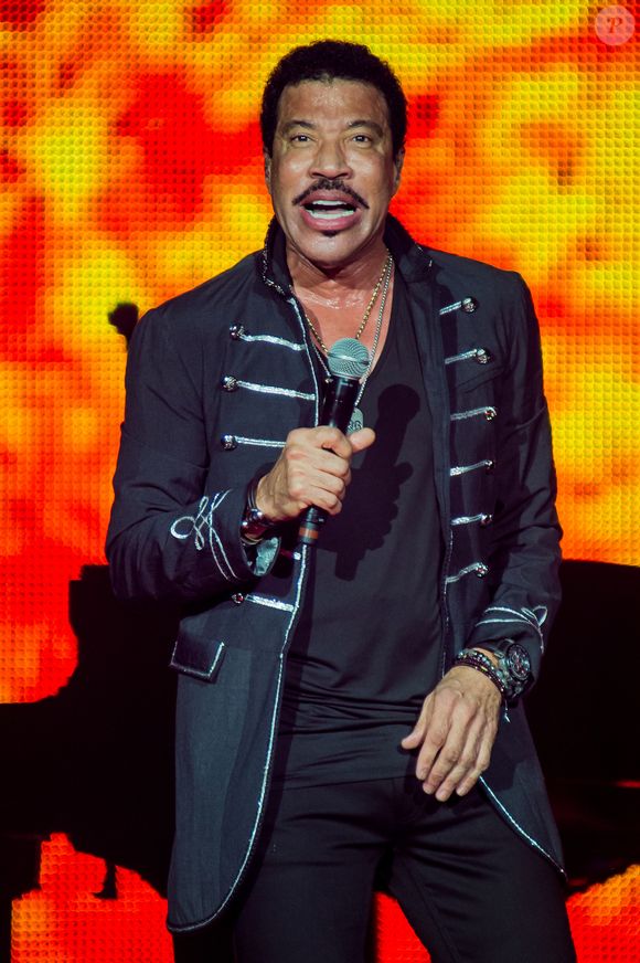 Lionel Richie en concert au Zenith de Paris le 29 mars 2015. @LIONEL URMAN  / BESTIMAGE