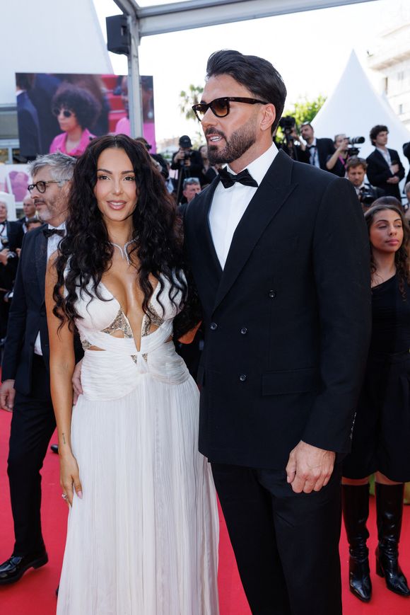 Nabilla Benattia et son mari Thomas Vergara - Montée des marches du film « The history of sound » lors du 78ème Festival International du Film de Cannes, au Palais des Festivals à Cannes. Le 21 mai 2025
© Jacovides-Moreau / Bestimage