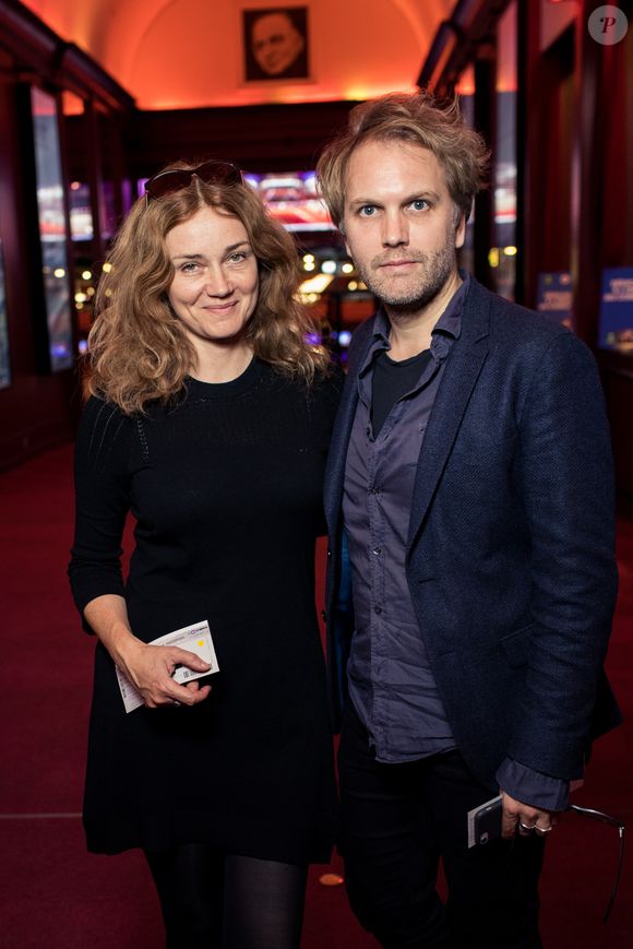 Exclusif - Marine Delterme et son mari Florian Zeller - People au concert unique "Au cinéma" de Renaud Capuçon à l'Olympia à Paris le 14 octobre 2018. © Dominique Jacovides - Cyril Moreau/Bestimage