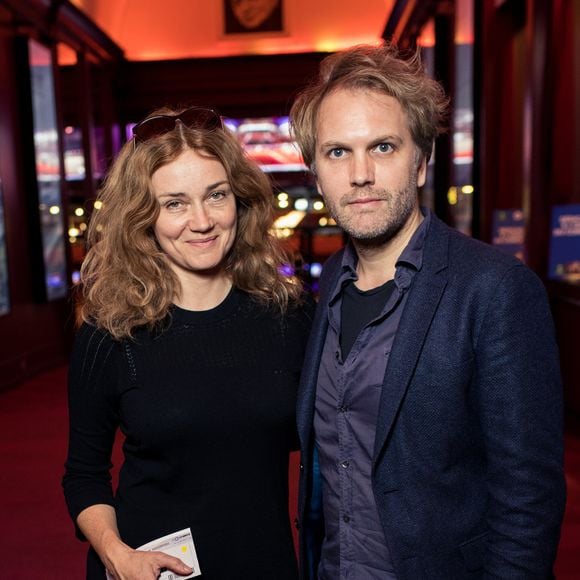 Exclusif - Marine Delterme et son mari Florian Zeller - People au concert unique "Au cinéma" de Renaud Capuçon à l'Olympia à Paris le 14 octobre 2018. © Dominique Jacovides - Cyril Moreau/Bestimage