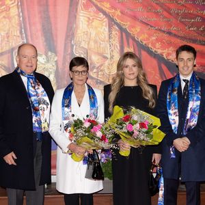 Le Prince Albert II de Monaco, la Princesse Stéphanie de Monaco, Louis Ducruet et Camille Gottlieb ont assisté à l'ouverture du 48ᵉ Festival International du Cirque de Monte-Carlo à Monaco 

S.A.S. le Prince Albert II de Monaco (Le prince Albert II de Monaco), S.A.S. la Princesse Stéphanie de Monaco (La princesse Stéphanie de Monaco), Louis Ducruet et Camille Gottlieb assistent à l'ouverture du 48ème Festival International du Cirque de Monte-Carlo, à Monaco © Olivier Huitel/Poo Monaco/Bestimage