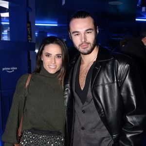 Capucine Anav et Anthony Colette assistent à l'inauguration du 'Prime Video Club' sur la place de la Madeleine, à Paris, France, le 06 décembre 2021. Photo by Jerome Domine/ABACAPRESS.COM