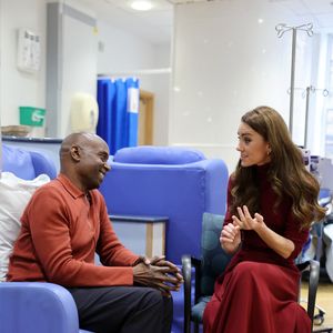 Catherine (Kate) Middleton, princesse de Galles à l'hôpital Royal Marsden, où elle a reçu son traitement contre le cancer, à Londres, Royaume-Uni, le 14 janvier 2025. © Chris Jackson/WPA-Pool/Bestimage